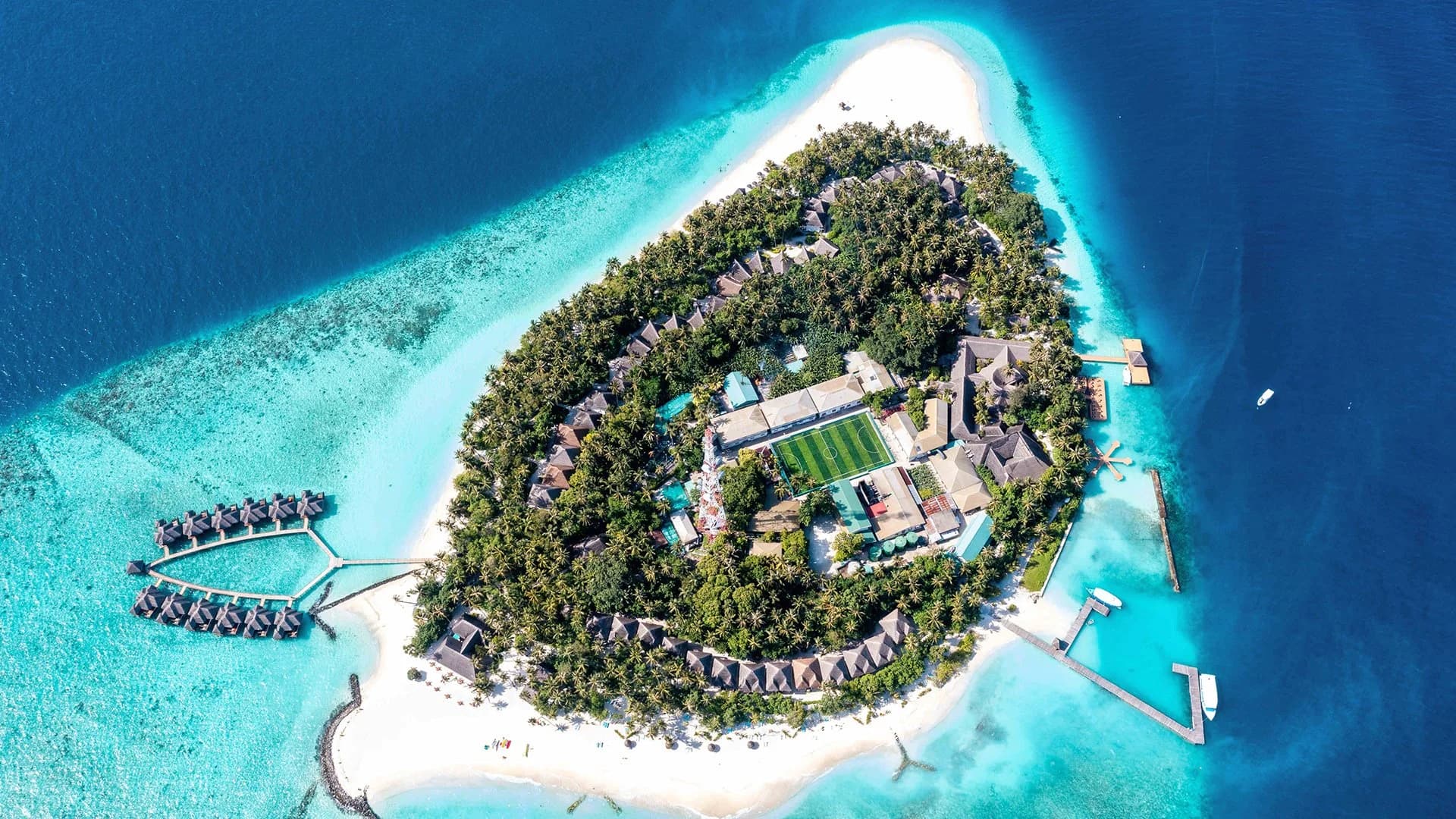 Fihalhohi Island Resort, Atol Male, Malediwy